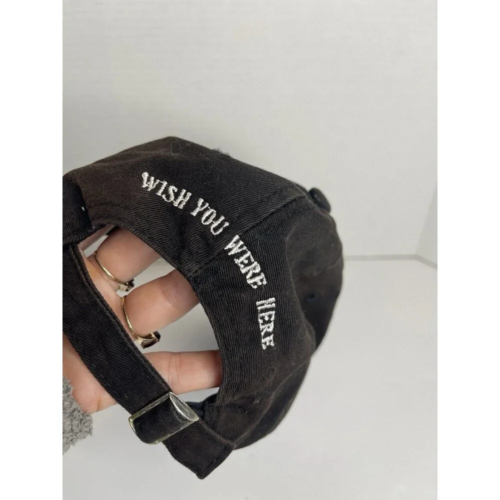 Astroworld Faded Black Baseball Hat Cap Embroidered